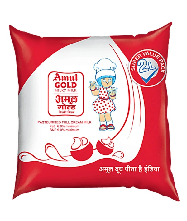 Amul Milk Gold - 2Lit