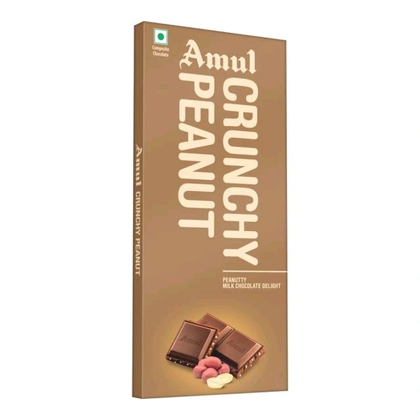 Amul Crunchy Peanut Chocolate 