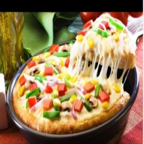 Cheese Pizza Loadad ( M) With Pepsi Combo) - Double Mozzarella Cheese