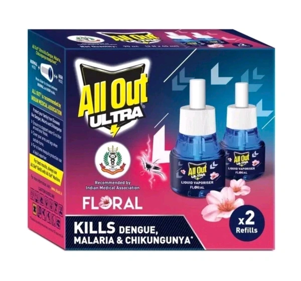 All Out Ultra Power + Floral Fragrance 