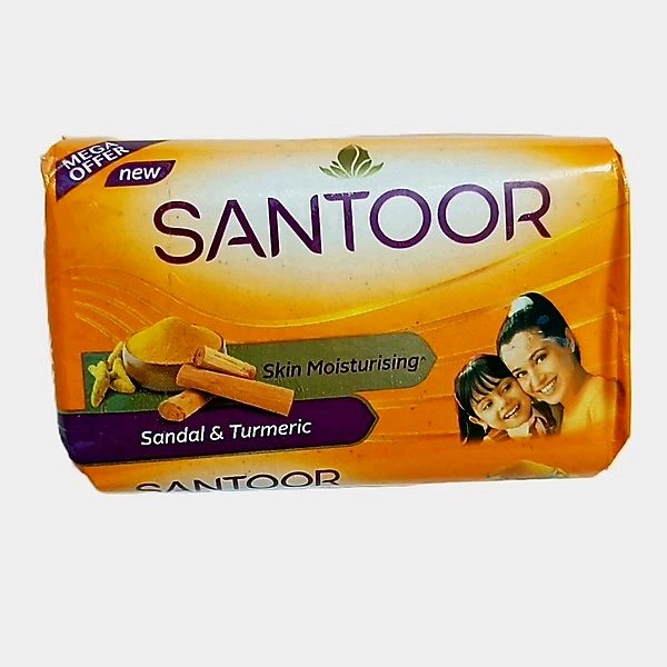 Santoor Skin Moisturising Sandal & Turmaric Soap