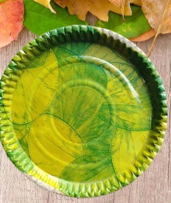 12 Inch Disposable Printed Paper (1dozan ) - 12 Pieces