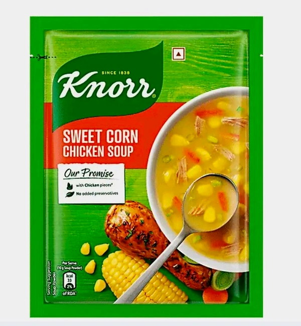 Knoor Sweet Corn Chickan Soup 