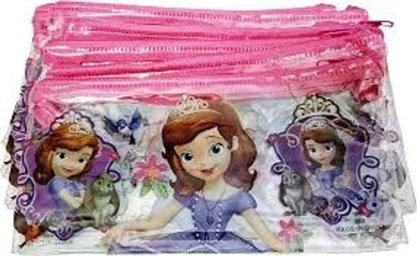 Girlish Pencil Pouch (transparent)