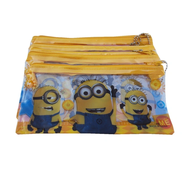 Plastic Pencil Pouch (Transparent)