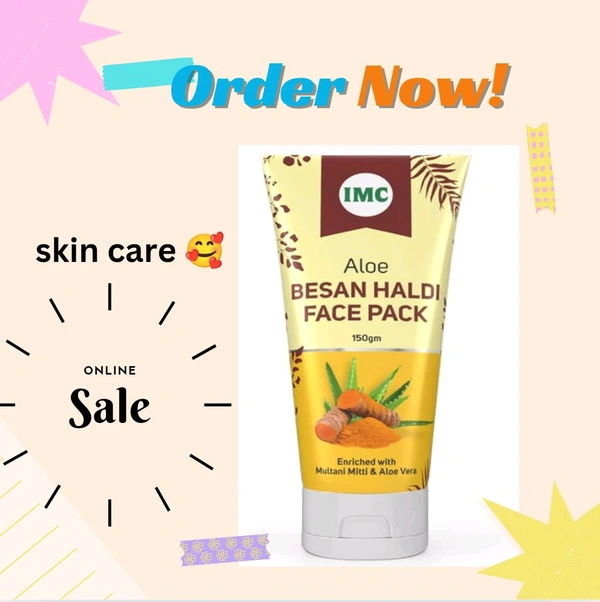 Aloe Besan Haldi Face Pack 150gm