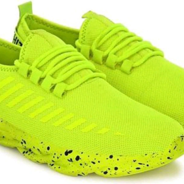 0030 Modern Fashionable Men Sports Shoes  - 25, 2-24 h, 24x7, Yellow , 6