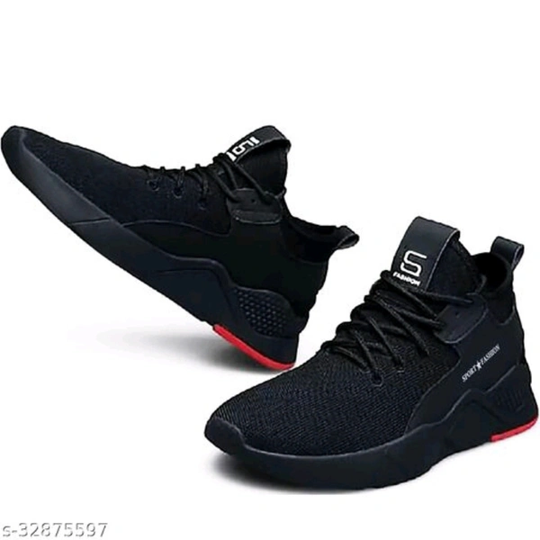 0032 Aadab Attractive Men Sports Shoes  - 20, 2 days, 24x7, black , 7