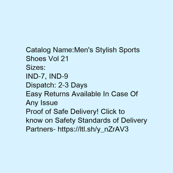 0036 Men Stylish Sports Shoes  - 25, 2 days, 24x7, multi color , 7