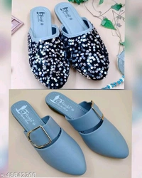 Ravishing Woman Flat Slipper  - 0, 24x7, multi color , 8