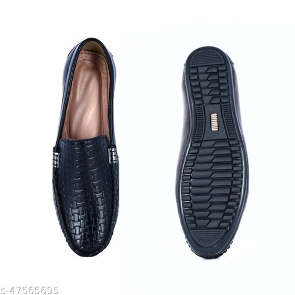 0009 Men BaBa Shoe  - 0, 25x7, 8, black 