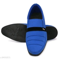 0044 Stylish Men's Synthetic Leather Navy Blue Formals Shoes  - 0, 24x7, 6, blue 