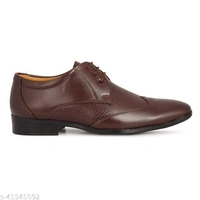 0046 Relaxed Attractive Men Formal Shoes  - 0, 24x7, 9, brown 