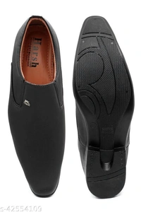 0047 Modern Attractive Formal Shoes  - 0, 24x7, 7, black 
