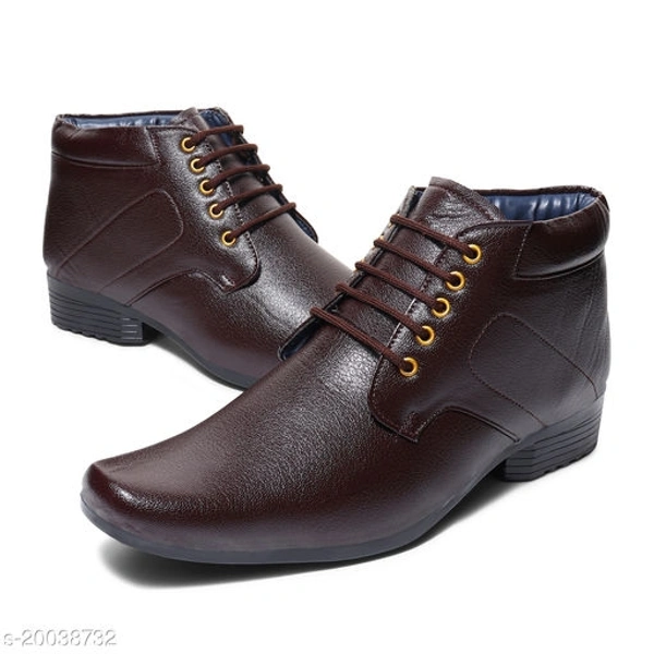 0058 Stylish Men's Synthetic Leather Brown Formals Shoes  - 0, 24x7, 7, 2 day, brown 