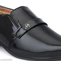 0066 PAYGOOD men's Black Officewear Patent Leather Slip On Formal Shoes  - 0, 24x7, 7, 2 day, black 