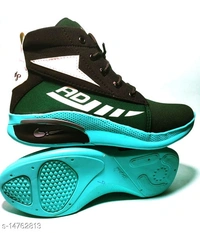 0076 NEW BRANDED Men's Sports Shoes  - 0, 24x7, 6, 24 h, black 