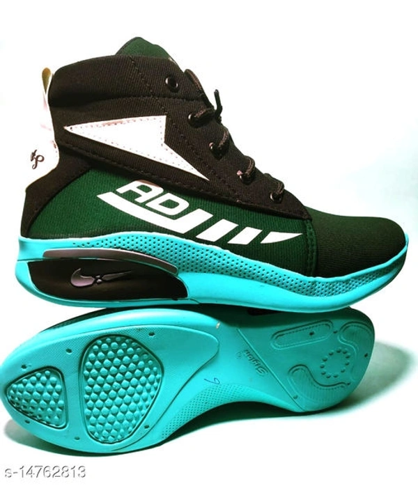 0076 NEW BRANDED Men's Sports Shoes  - 0, 24x7, 6, 24 h, black 