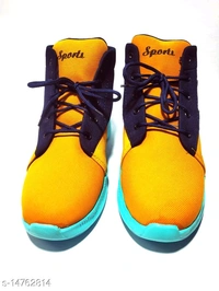 0076 NEW BRANDED Men's Sports Shoes  - 0, 24x7, 7, 3 day, orange 