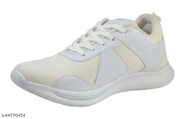 0092 Material Men's Sole Material EVA Fastening & Back Details Lace Up Pattern Solid  - 0, 24x7, 8, 4 day, withe 