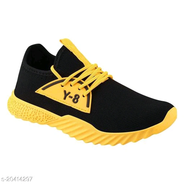 0082 Trending Stylish & Comfortable Yellow Canvas Sports Shoes For Men's & Boy's   - 0, 24x7, 6, 24 h, orange black 