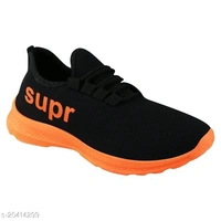 0082 Trending Stylish & Comfortable Yellow Canvas Sports Shoes For Men's & Boy's   - 0, 24x7, 6, 24 h, orange black 