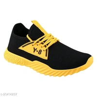 0082 Trending Stylish & Comfortable Yellow Canvas Sports Shoes For Men's & Boy's   - 0, 24x7, 8, 4 day, orange black 