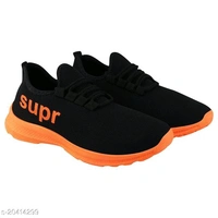 0082 Trending Stylish & Comfortable Yellow Canvas Sports Shoes For Men's & Boy's   - 0, 24x7, 8, 4 day, orange black 