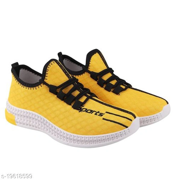 Trending Stylish & Comfortable Blue Canvas Sports Shoes For Men's & Boy's   - 0, 24x7, 7, 24 h, yellow 