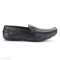 00110 Black Loafers For Men Shoes  - 0, 6, 24x7, 24 h, black 