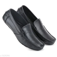 00110 Black Loafers For Men Shoes  - 0, 6, 24x7, 24 h, black 