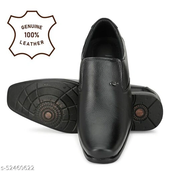 001112 Groofer Men's Formal Moccasin Shoes - 0, 24x7, 8, 4 day, black 