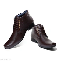 Stylish Men's Synthetic Leather Brown Formal Shoes  - 0, 24x7, 6, 24 h, brown 