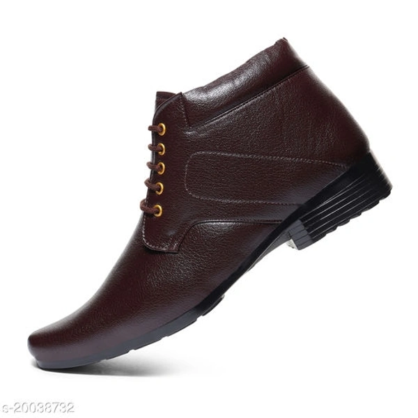 Stylish Men's Synthetic Leather Brown Formal Shoes  - 0, 24x7, 6, 24 h, brown 