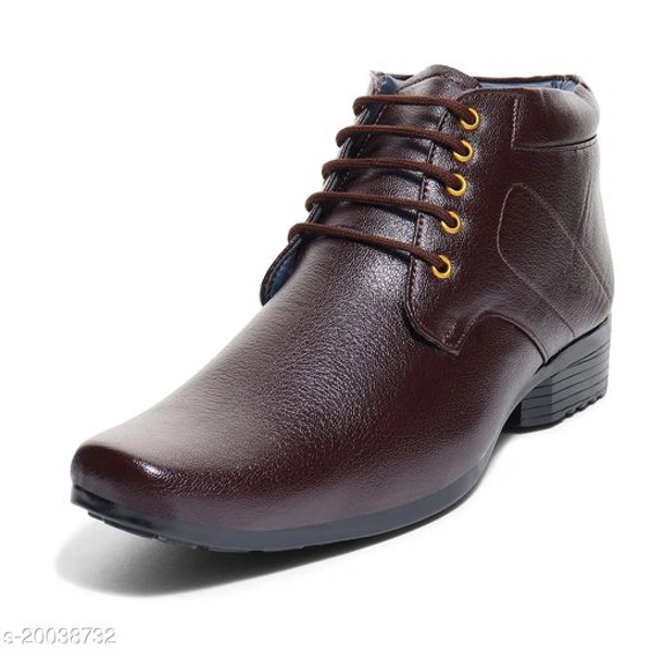 Stylish Men's Synthetic Leather Brown Formal Shoes  - 0, 24x7, 6, 24 h, brown 