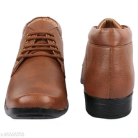 Stylish Men's Synthetic Leather Brown Formal Shoes  - 0, 24x7, 7, 2 day, brown 
