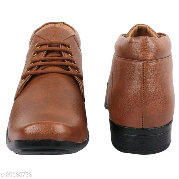 Stylish Men's Synthetic Leather Brown Formal Shoes  - 0, 24x7, 7, 2 day, brown 