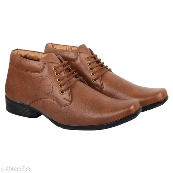 Stylish Men's Synthetic Leather Brown Formal Shoes  - 0, 24x7, 8, 4 day, 8