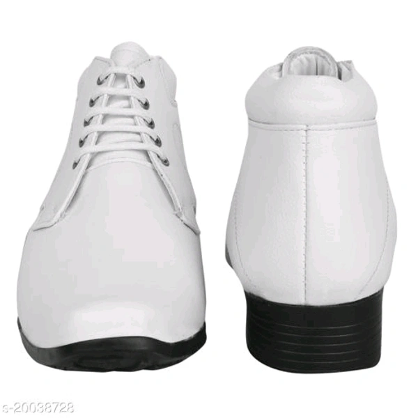 Stylish men synthetic Leather Look Formal Shoes  - 0, 24x7, 9, 6 day, withe 