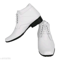 Stylish men synthetic Leather Look Formal Shoes  - 0, 24x7, 9, 6 day, withe 
