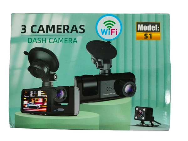 Esky WIFI Dash Camera 3 channel