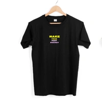 Panthernight Black printed T Shirt - Black, S