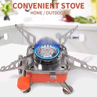 Mini Square Camping Stove, 2800W (1 Pc) - Web Orange