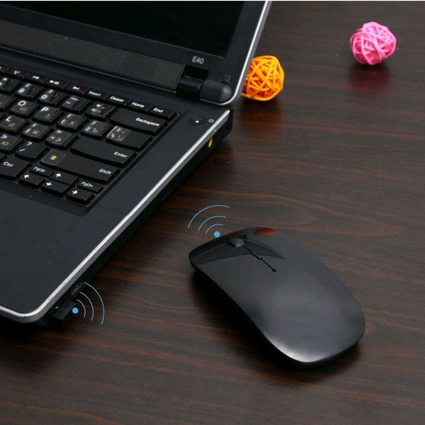 Wireless Mouse for Laptop / PC / Mac / iPad pro / Computer - Black