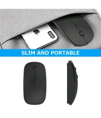 Wireless Mouse for Laptop / PC / Mac / iPad pro / Computer - Black