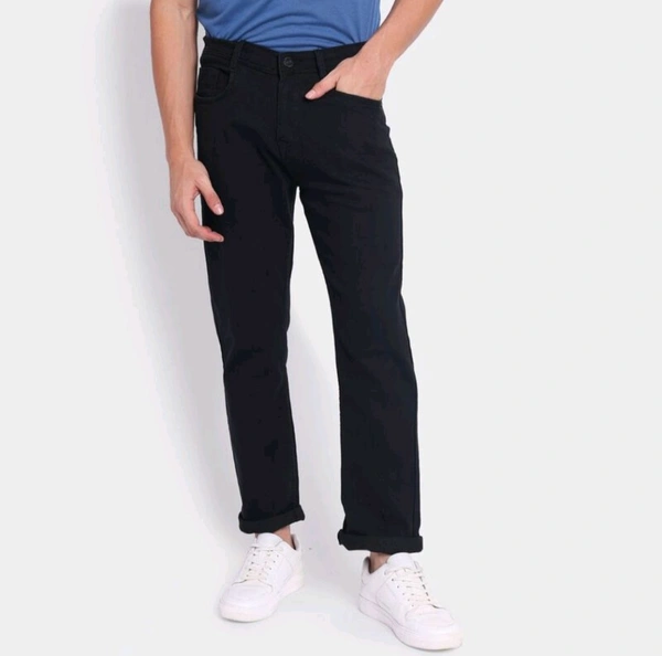 Men's Slim Fit Jeans - Black, 30