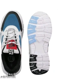 White Colorblocked Training Shoes For MenWishlist - IND-9