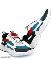 White Colorblocked Training Shoes For MenWishlist - IND-9