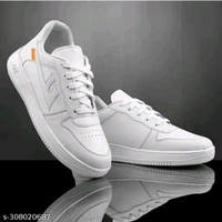 Latest Fashionable Men Sports Shoes - White, IND-6