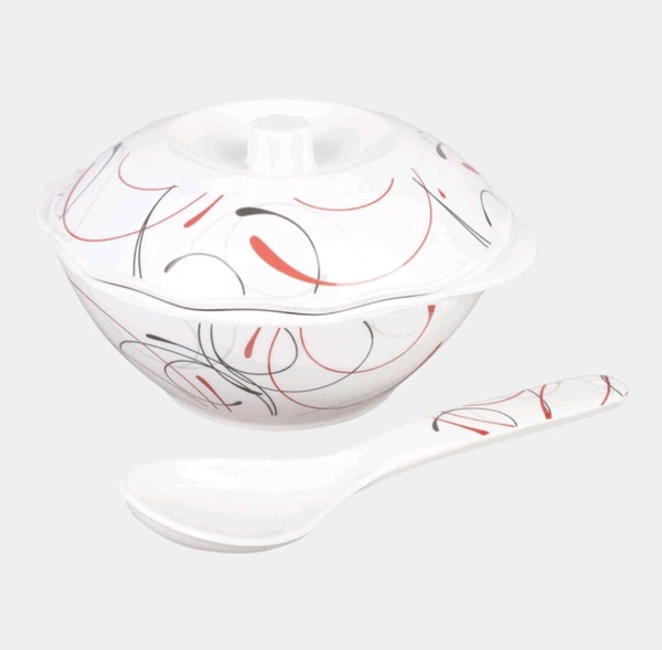 Melamine Pudding Set - White
